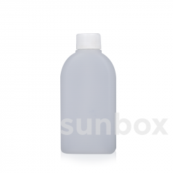 Flacone piatto 200ml naturale