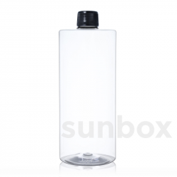 Flacone TUBE 400ml 25% R-PET Trasparente