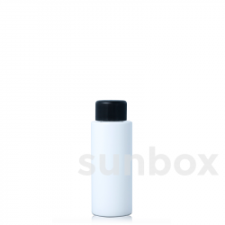 Flacone tubolare corto in PET da 75 ml