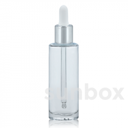 Flacone cilindrico Lucia 100ml Trasparente