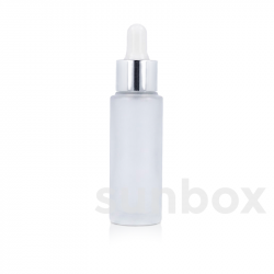 Flacone cilindrico Lucia 30ml TALL Frosted