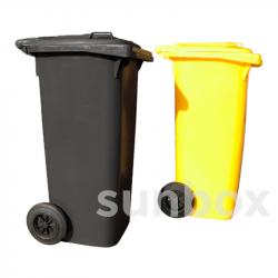 Containers 240L sans pédale gris