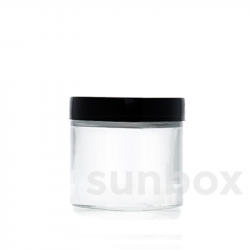 Barattolo in vetro trasparente da 160ml