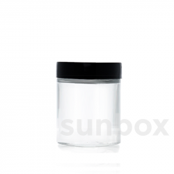 Barattolo in vetro trasparente da 180ml