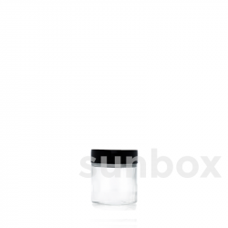 Barattolo in vetro trasparente da 30ml