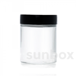 Barattolo in vetro trasparente da 360ml
