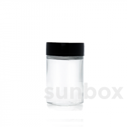 Barattolo in vetro trasparente da 60ml