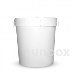 Secchio da 32L bianco