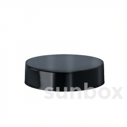 Coperchio Nero Contenitore in Vetro 250ml
