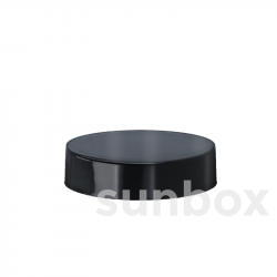Coperchio Nero Contenitore in Vetro 5ml